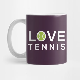 Love Tennis Mug